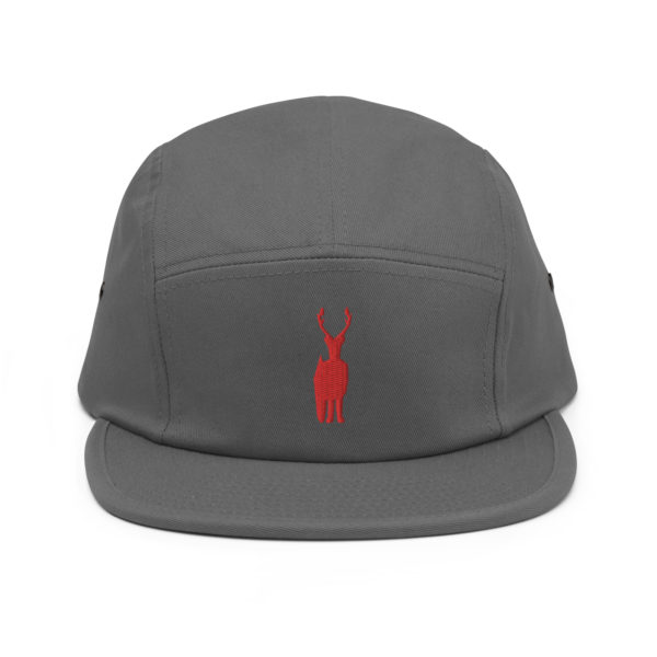 5 panel cap grey front 638c7dc2bb5e9