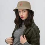 bucket hat khaki front 638c7d898988a