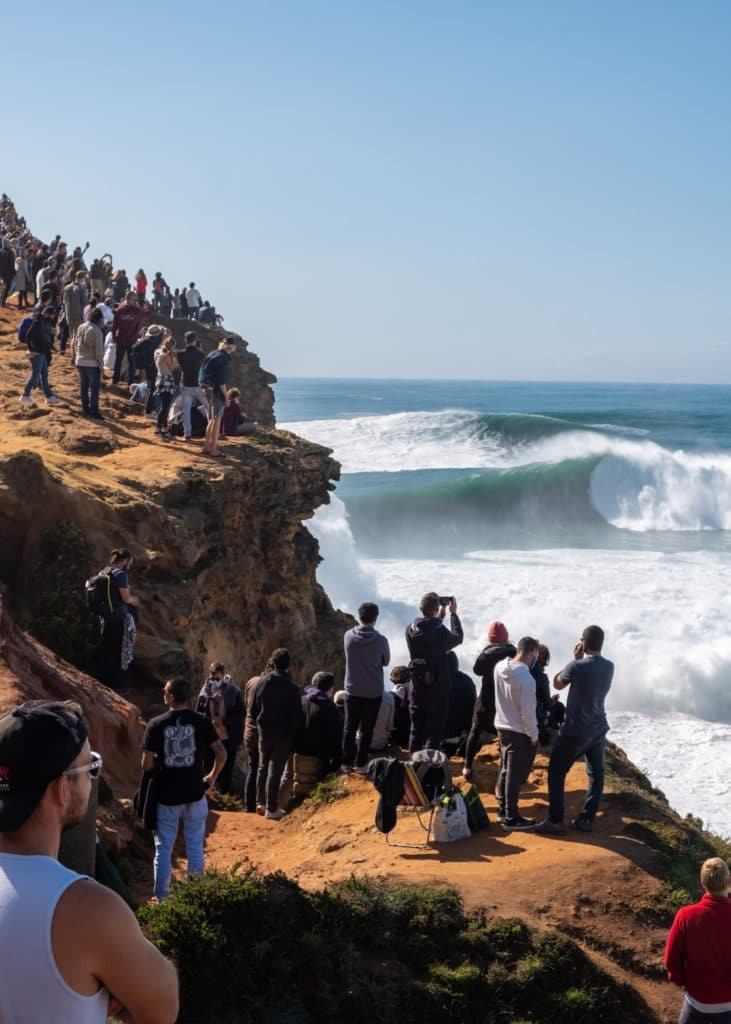 Surfing Banned at Nazaré after the historical October Swell Big Waves