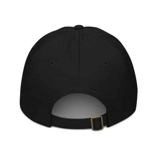 organic baseball cap black back 638c7d516512d