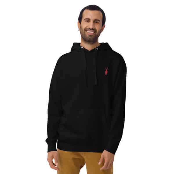 unisex premium hoodie black front 638c823ea516d