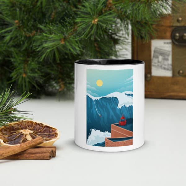 white ceramic mug with color inside black 11oz front 638c804eefe61