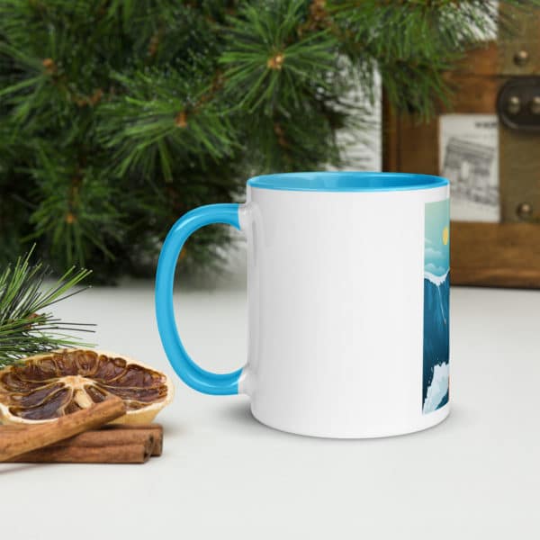 white ceramic mug with color inside blue 11oz left 638c804eeff52